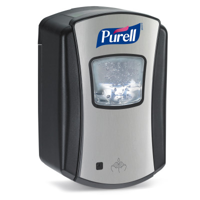 PURELL® ADX Dispenser- Brushed Chrome/ Black- 1200 mL