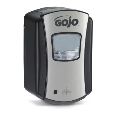 GOJO® LTX Dispenser- Brushes Chrome/Black- 700 mL