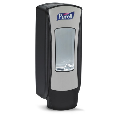 PURELL® ADX Dispenser- Brushed Chrome/ Black- 1200 mL